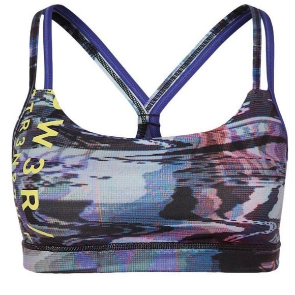 Reebok women’s size medium multicolored pull-on sports bras - Picture 9 of 10